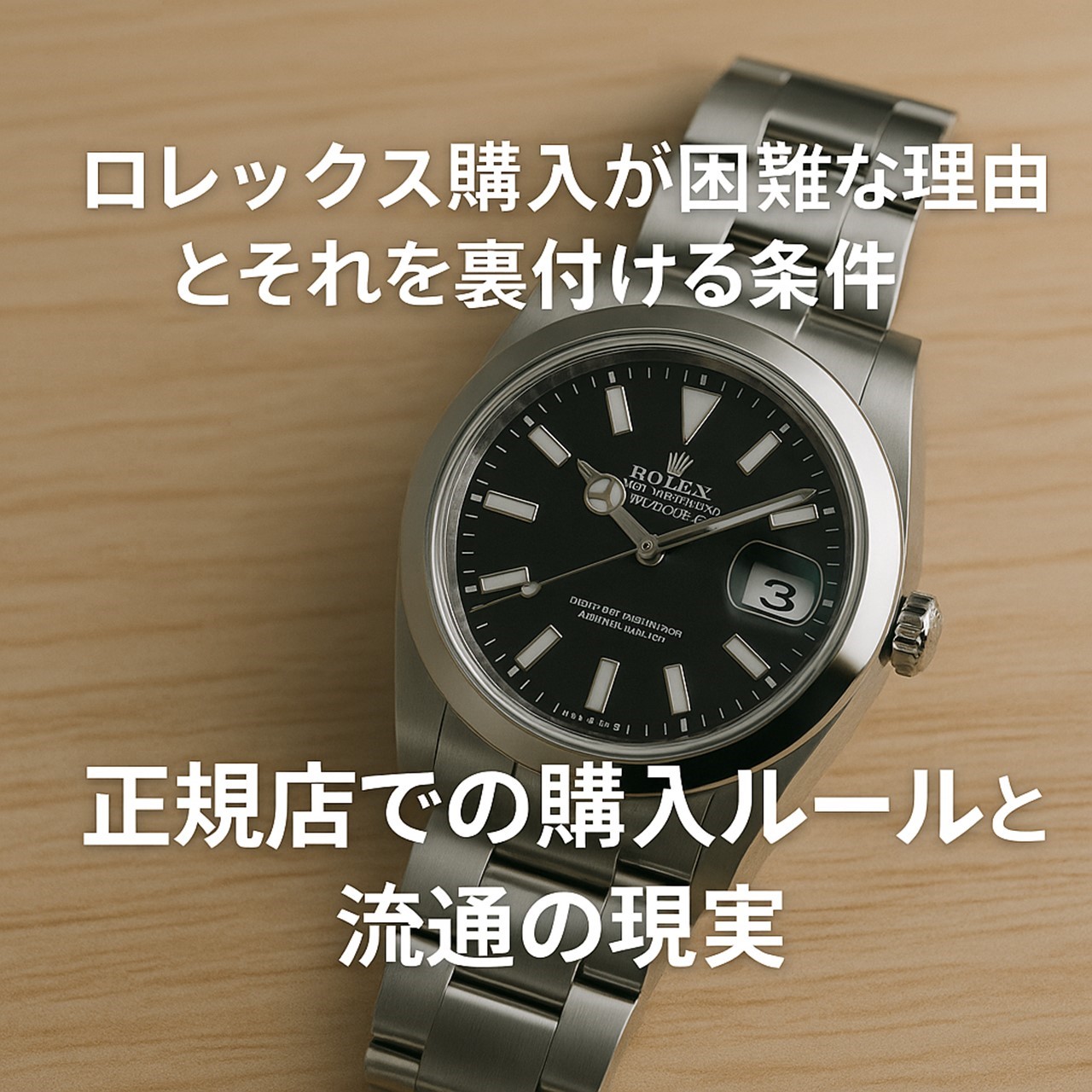 ロレックス　定価　裏技