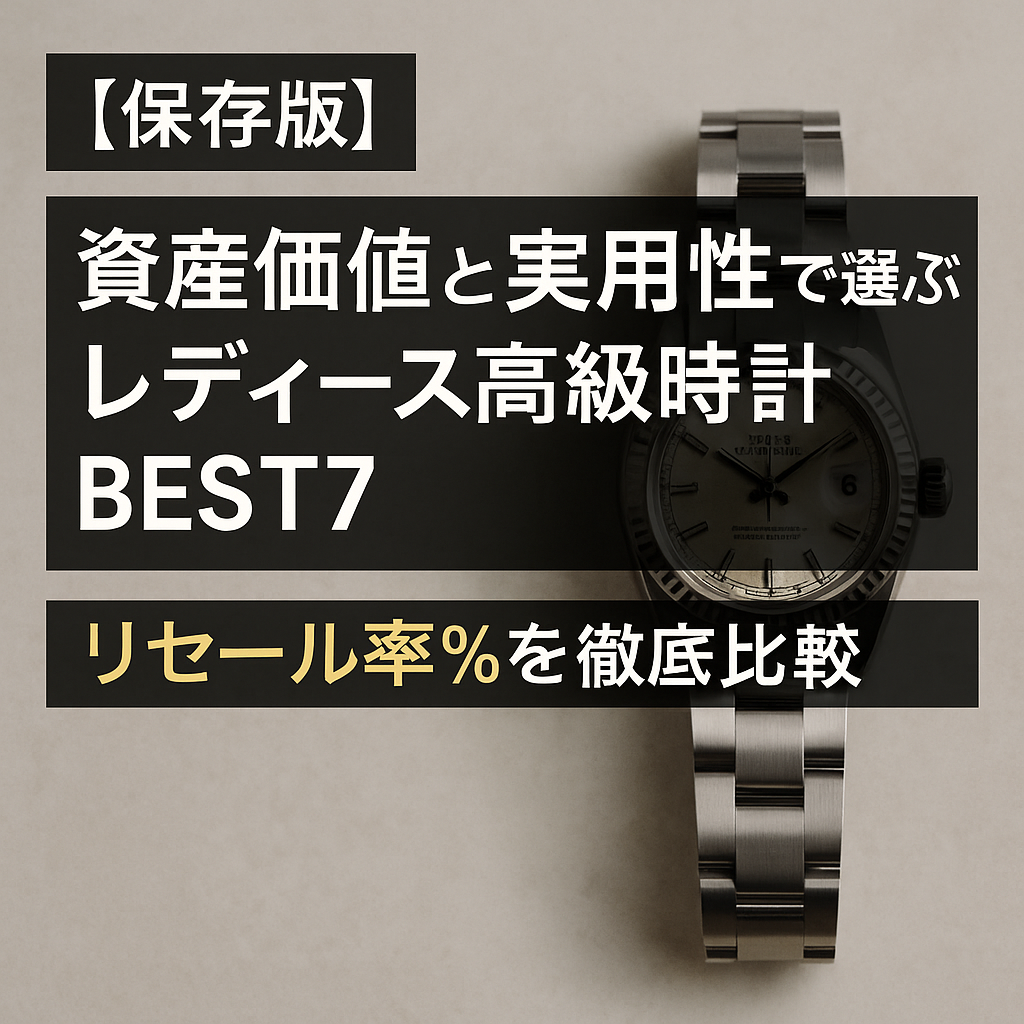 レディース高級時計　BEST　資産価値　実用性