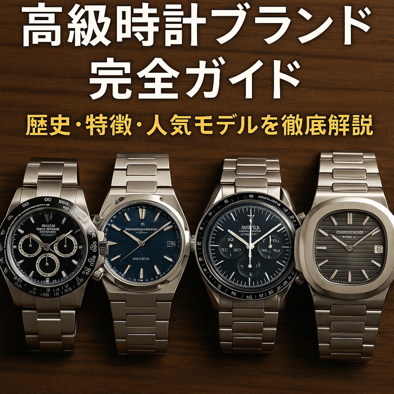 高級時計　ブランドガイド