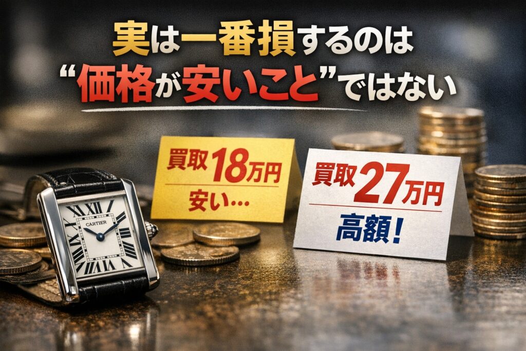 実は一番損するのは「価格が安いこと」ではない
