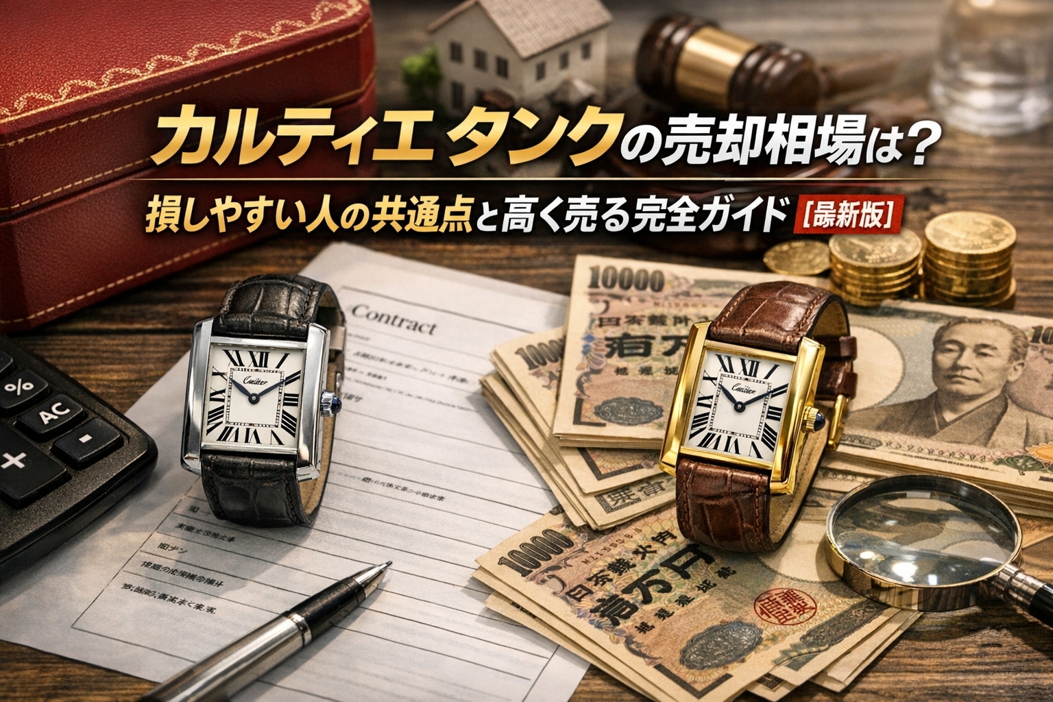 カルティエ タンクの売却相場は？損しやすい人の共通点と高く売る完全ガイド【最新版】