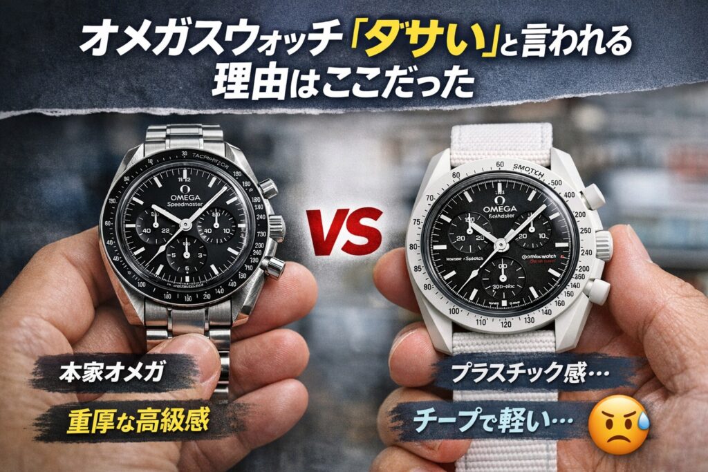 オメガスウォッチダサい