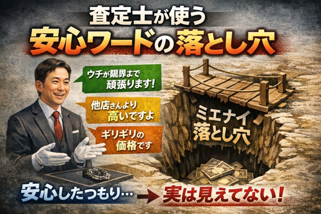 査定士が使う安心ワードの落とし穴