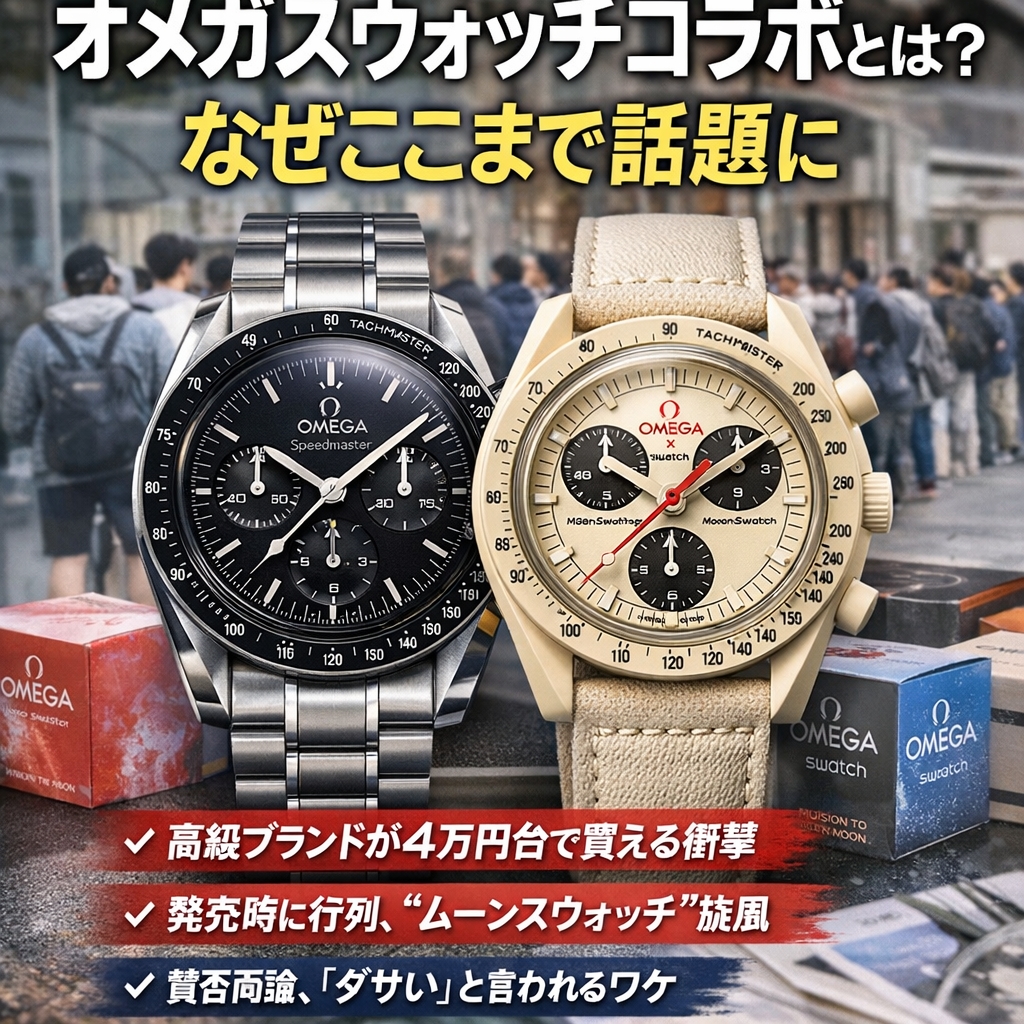 オメガスウォッチ 話題